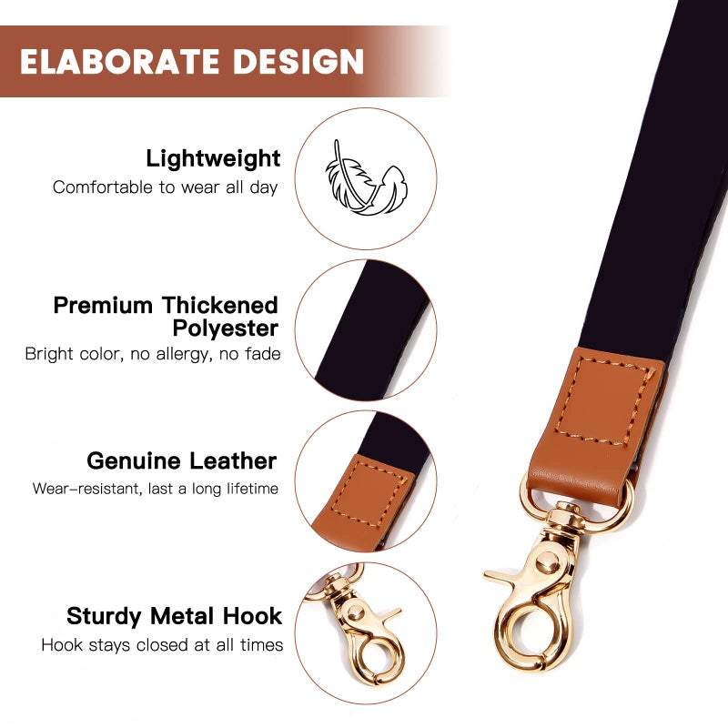 XCHIN Lanyards for Keys  Wrist Strap Lanyards  Keychain Lanyard for Women Men  Cool Long Lanyards & Cute Short Lanyards - Image 3